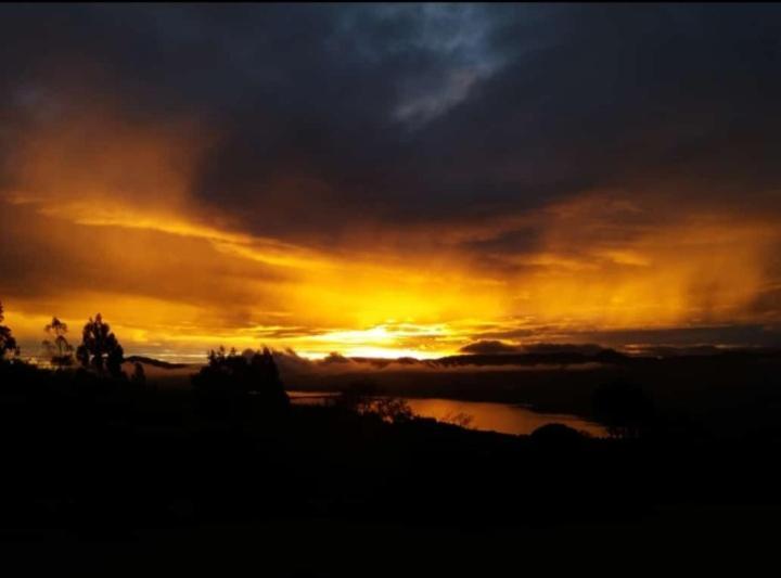 Glamping Hermoso Amanecer Guatavita Buitenkant foto