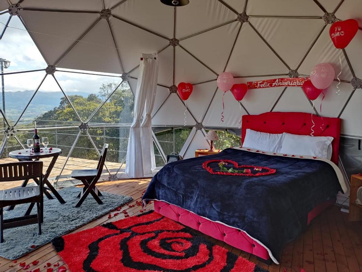 Glamping Hermoso Amanecer Guatavita Buitenkant foto