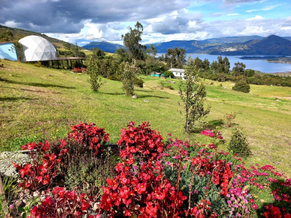 Glamping Hermoso Amanecer Guatavita Buitenkant foto