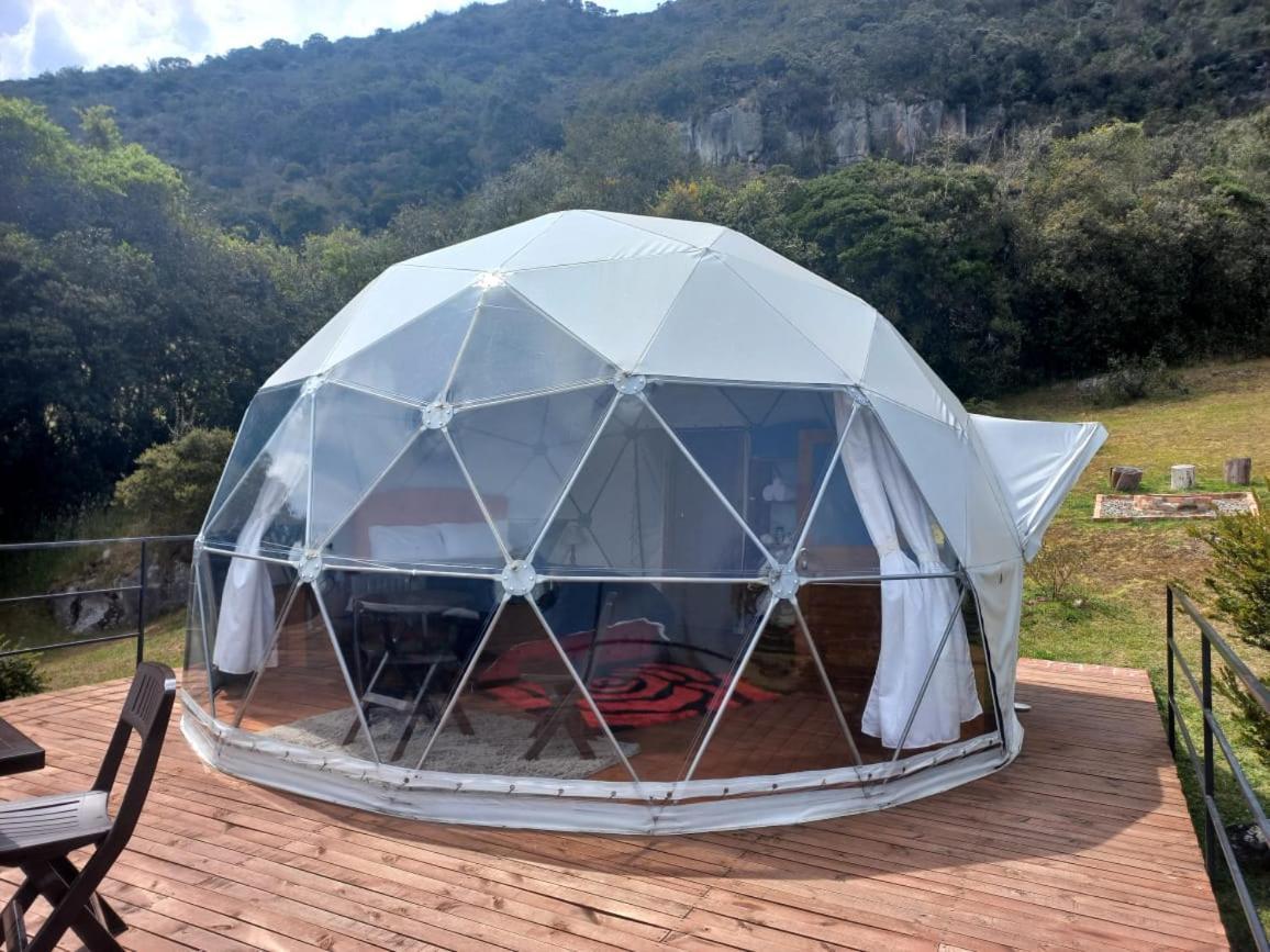 Glamping Hermoso Amanecer Guatavita Buitenkant foto